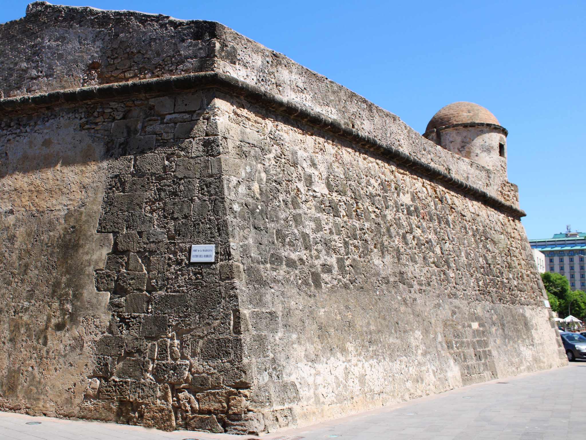 Bastione esterno della Maddalena.
